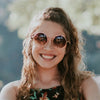 Lunettes de soleil ronde
