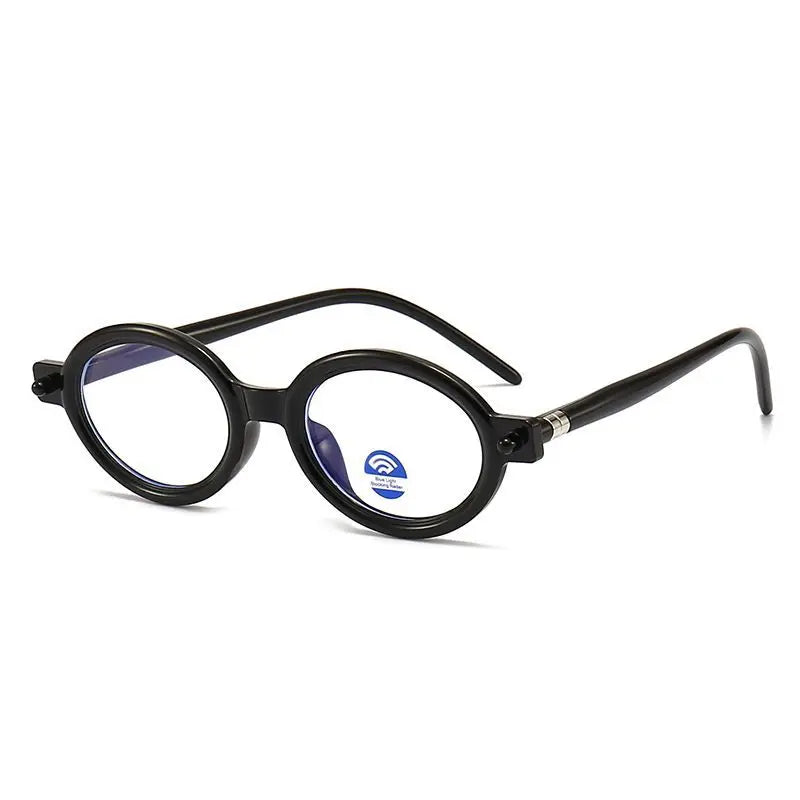 Lunette de soleil forme ronde Verre Transparent