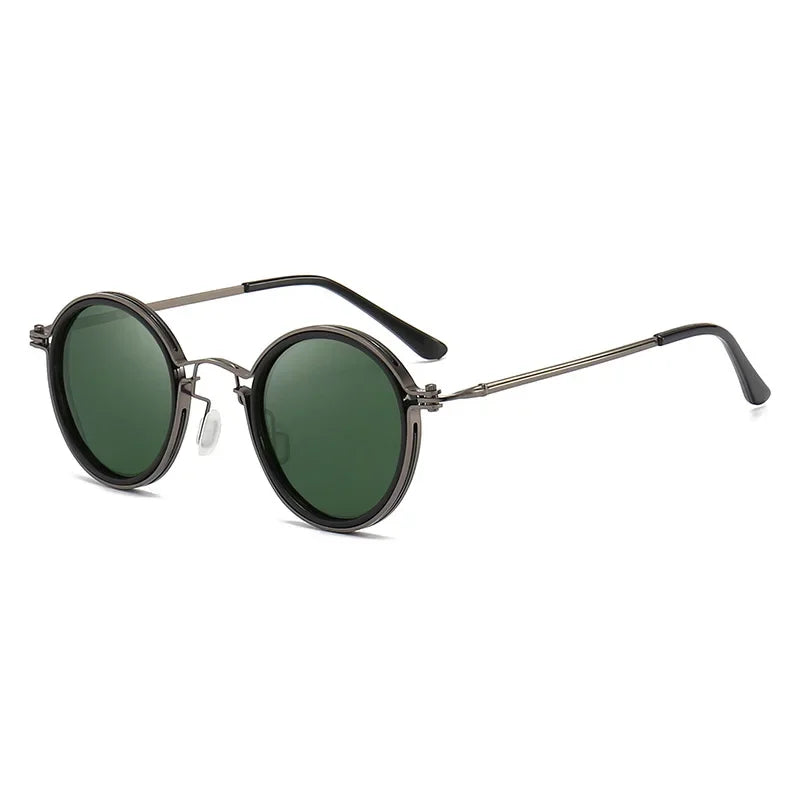 Lunettes de soleil aviateur polarisées Verre Vert