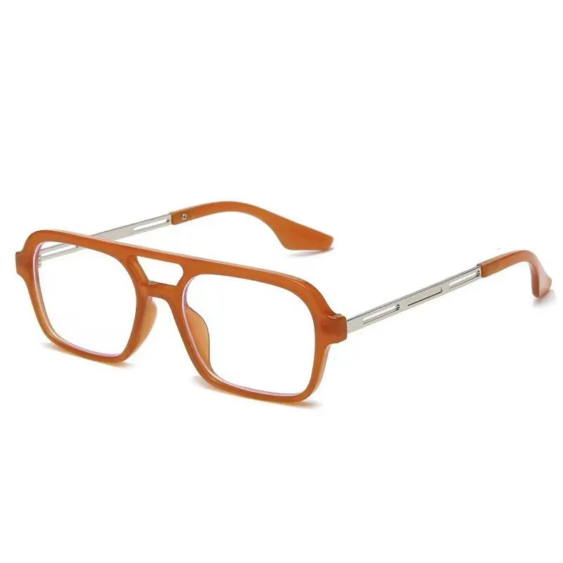 Lunettes de soleil rectangulaire luxe vintage