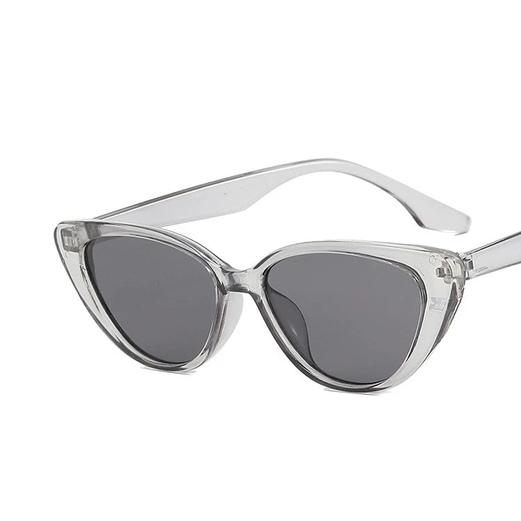 Lunette de soleil cat eye femme Transparente