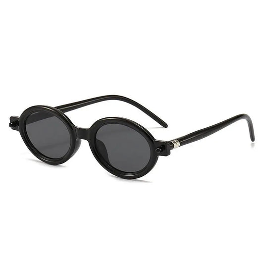 Lunette de soleil forme ronde Noire