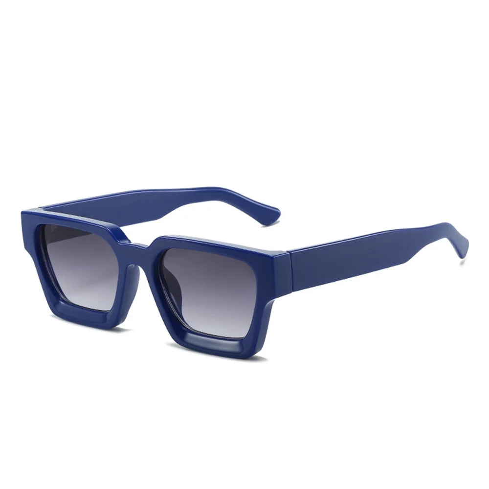 Lunette de soleil grosse monture Bleue Marine