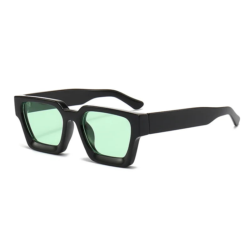 Lunette de soleil grosse monture Verre Vert