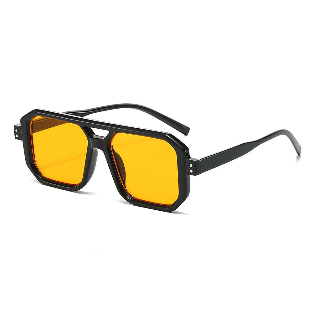 Lunette de soleil rectangulaire vintage