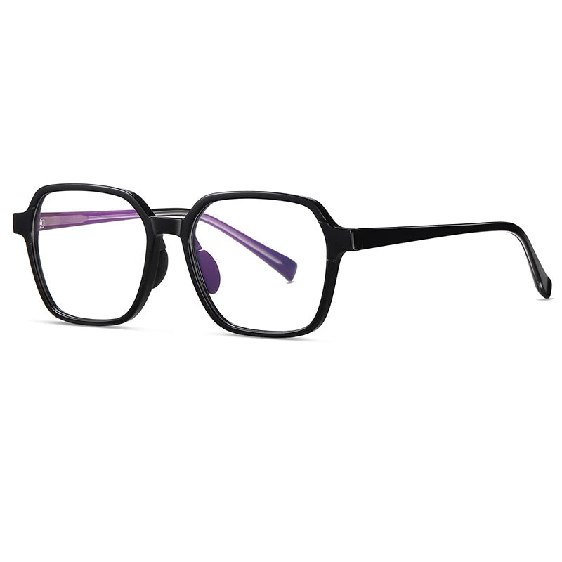 Lunettes anti lumière bleue carrées fines