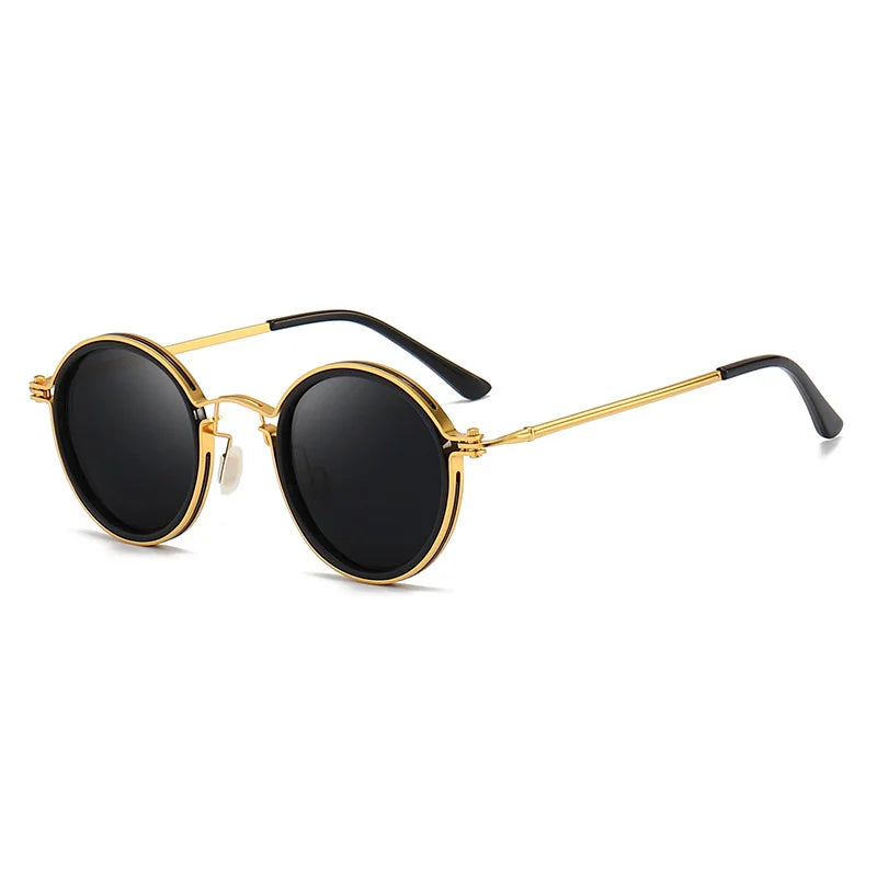 Lunettes de soleil aviateur polarisées Doré