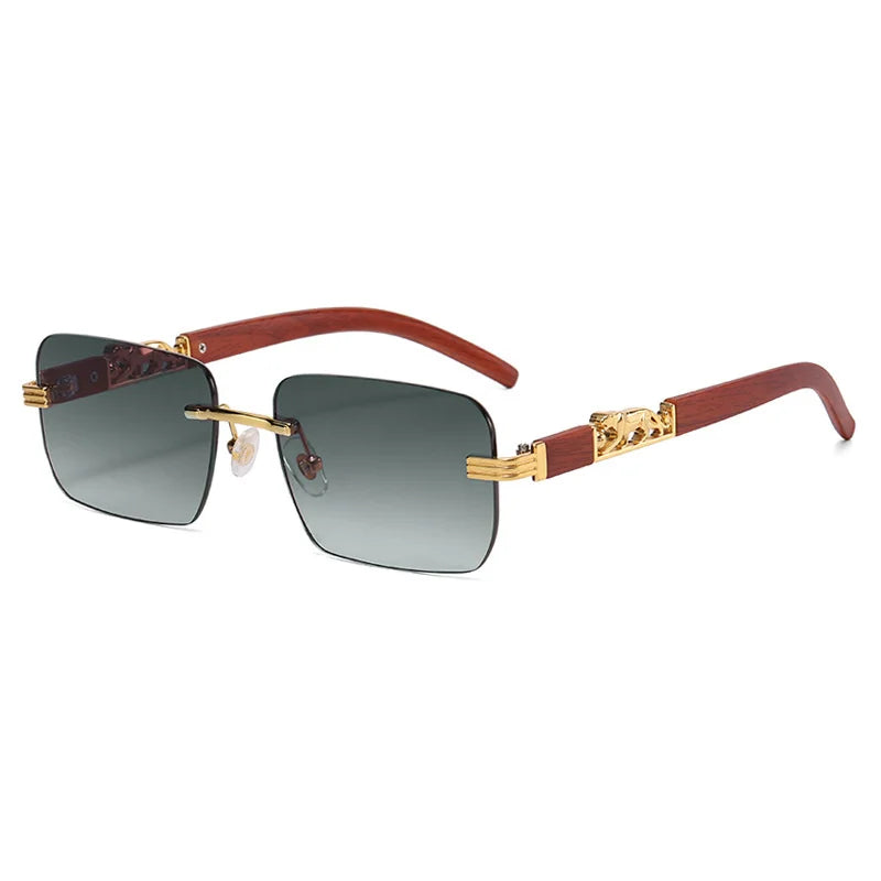 Lunettes de soleil bois polarisées Verre Gradient