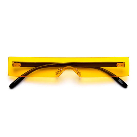 Lunettes de soleil fashion femme Jaune