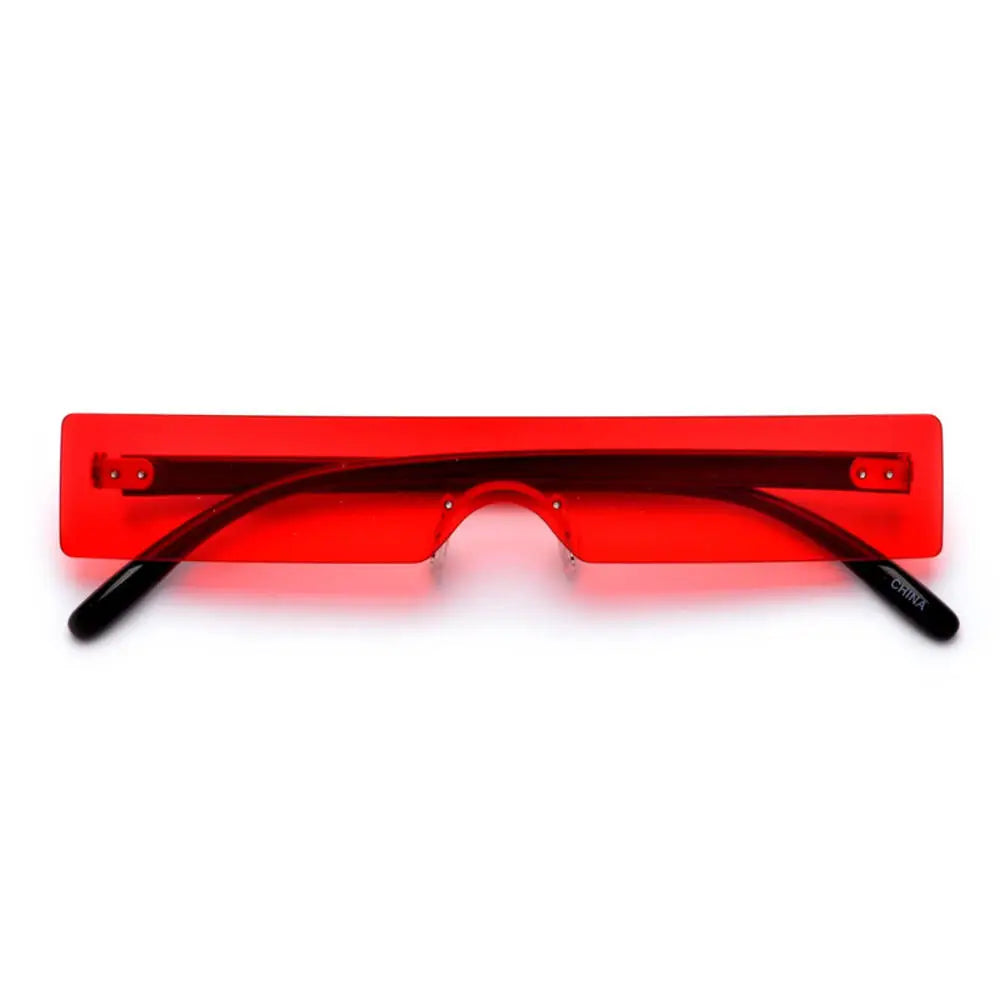 Lunettes de soleil fashion femme Rouge