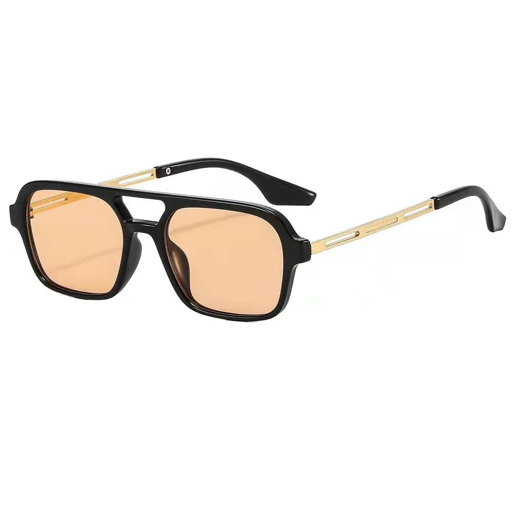 Lunettes de soleil rectangulaire luxe