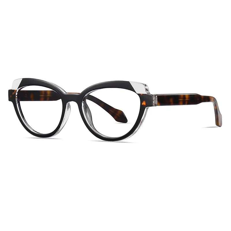 Lunettes lumière bleue femme oeil de chat